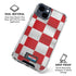 Croatia Soccer Flag iPhone 15 Clear Case